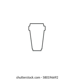 glass icon. sign design
