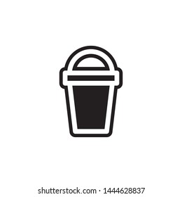 glass icon. Simple glyph, flat vector of Glass drink icons for UI and UX, website or mobile application