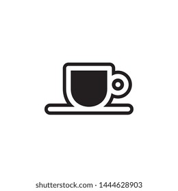 glass icon. Simple glyph, flat vector of Glass drink icons for UI and UX, website or mobile application