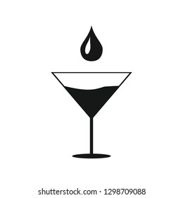 glass icon symbol
