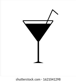 glass icon that contains water