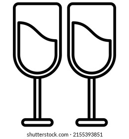 glass icon with transparent background