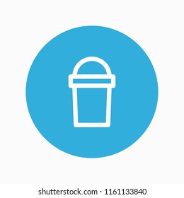 glass icon vector