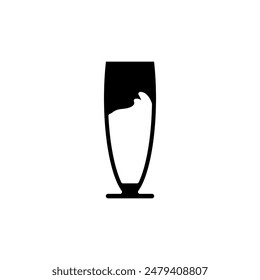 glass icon vector design template elegant style