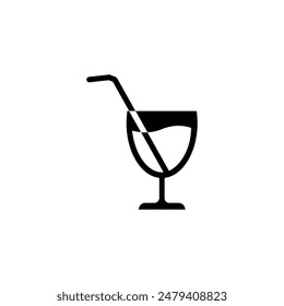 glass icon vector design template elegant style