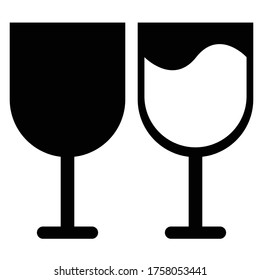 Glassymbol, Vektorgrafik-Design
