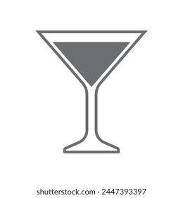 glass icon vector illustration of fresh drink