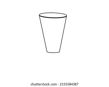 glass icon vector illustration isolated