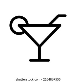 Glass Icon Vector Symbol Design Illustration