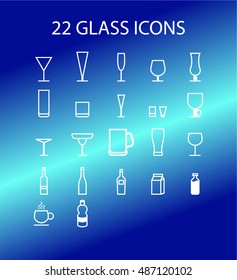 glass icons