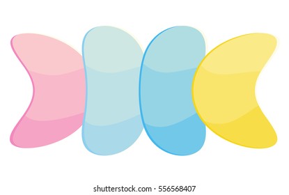 glass infographics Template