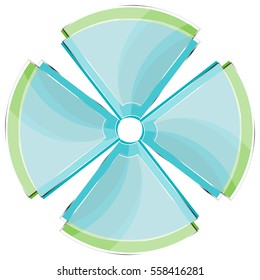 glass infographics Template