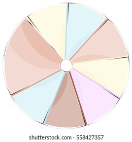 glass infographics Template