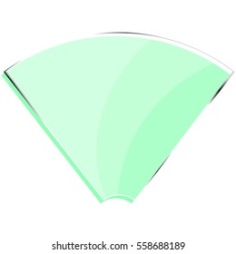 glass infographics Template