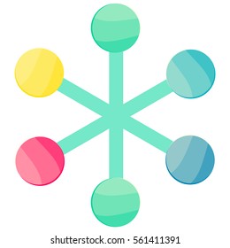 glass infographics Template