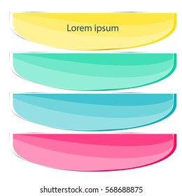 glass infographics Template