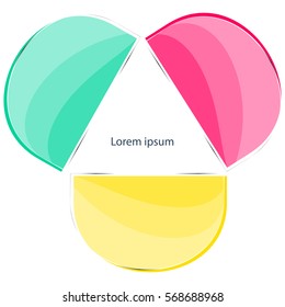 glass infographics Template