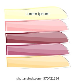 glass infographics Template