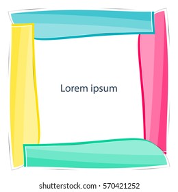 glass infographics Template