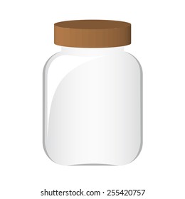Glass jar