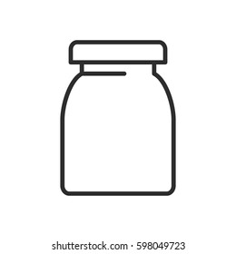 Glass jar
