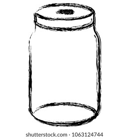 glass jar empty icon