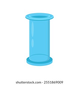 Glass Jar Flat Icon, Vector illustration