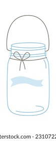Glasscherben mit handlicher Vektorgrafik