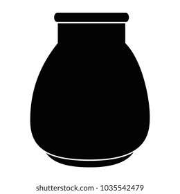 glass jar isolated icon
