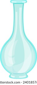 Glass Jars for canning,cartoon style,flat.Eps 10. bottles for liquids canned food for shelves vector template.