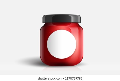 Glass jars vector illustration design.