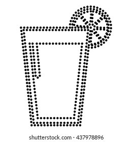 Glass of juice icons