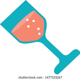 Glass of juice orange juice lemon juice pine apple juice lemon soda trendy icon on white background for web graphic