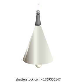 glass lamp isolated with white background  3D vintage vector clip art is the graphic arts,refers to pre-made images used to illustrate any medium. 