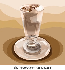 Glass of Latte