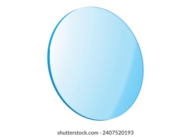 Glass Lens Eyewear vector illustration