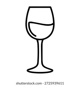 Icono del Vector del logotipo de la línea de cristal en un fondo blanco
Icono del logotipo de la línea de Vector