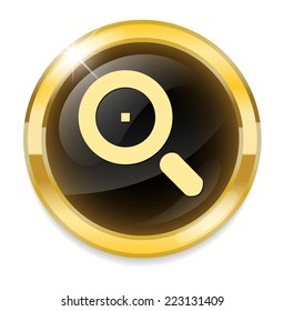 Glass Magnifier Icon