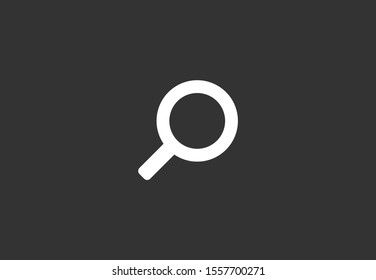 Glass magnifier vector icons. Magnifier glass to zoom icons. Glass magnifier to view the text of icons. magnifier for icon backgrounds. Glass 10 eps icon icons. flat design.