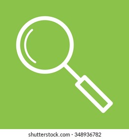 Glass, magnifying, zoom icon vector image. Can also be used for healthcare and science. Suitable for use on web apps, mobile apps and print media.