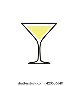 glass of martinis icon