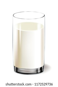 Glass of milk