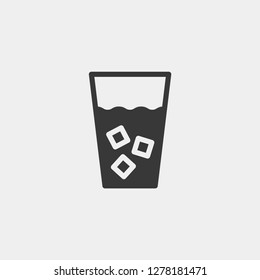 Glass Modern Simple Vector Icon