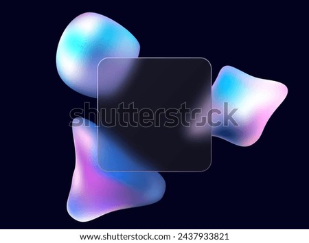 Similar – Image, Stock Photo Modern three black glass candlesticks with white candles on wooden table in antique style on dark wall background. Minimalist elegant decor with candle holders with wax different size.