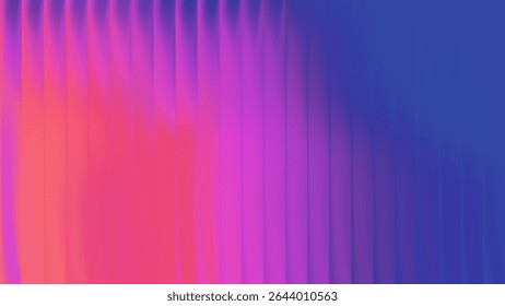 Glass Neon Fractal Gradient Background Abstract Blur Pattern. Blue Aura Glossy mesh hologram effect with multicolored fluid distortion. Neon poster wallpaper featuring soft prism light.