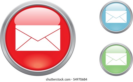 glass objects isolated on white