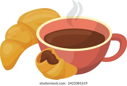 Glass orange juice white background. Refreshing beverage clear glass. Healthy drink concept, citrus juice vector illustration