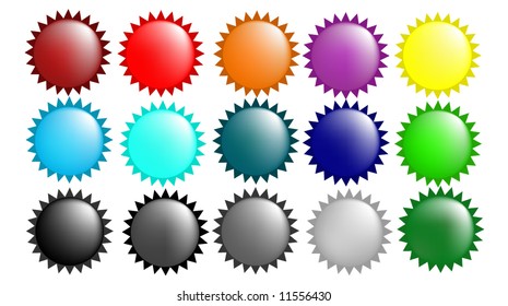 Glass orb color collection