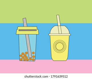 
glass packaging style for beverage business.