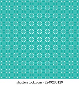 Glass pattern from circles on a white background